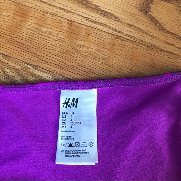 H&M Purple Patterned Bikini - Picture 6 of 7